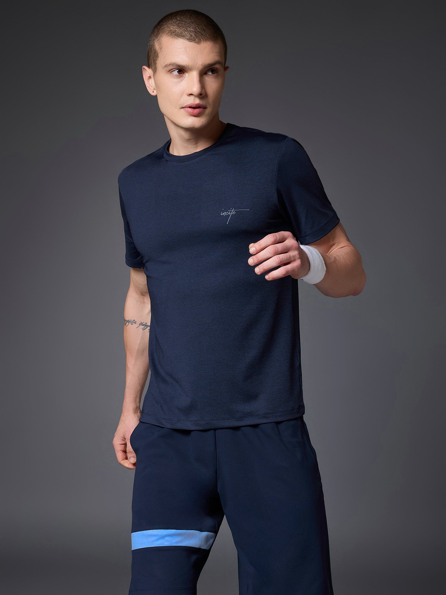 Cationic Men Basic T-Shirt